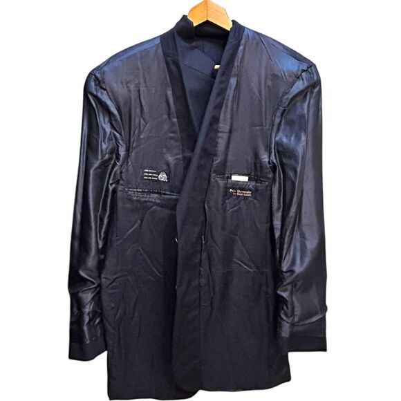 Polo University Ralph Lauren Blazer Mens 42 Tall Long Navy Blue Gold Buttons 42T - Picture 5 of 15